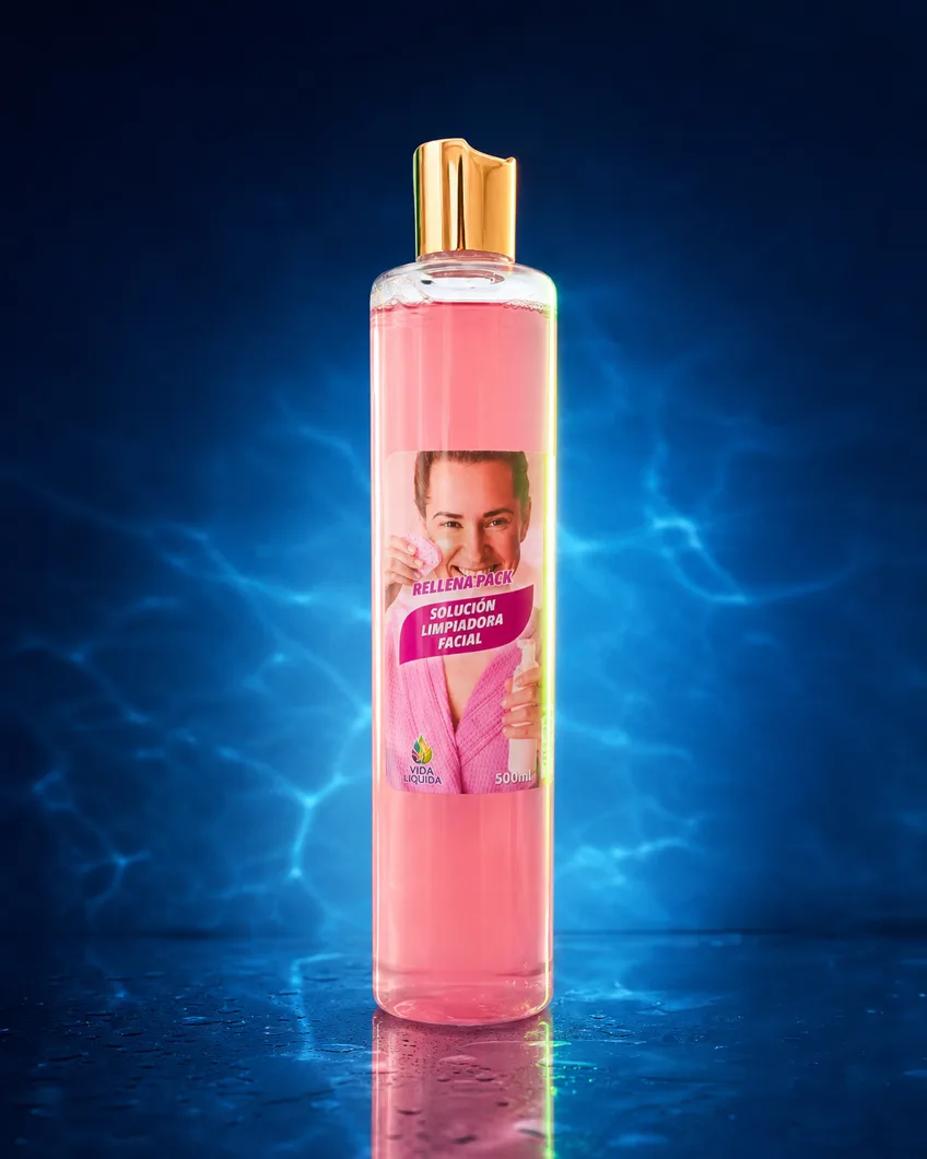 Presentación de Espuma limpiadora facial