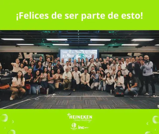 Participantes del HEINEKEN Green Challenge