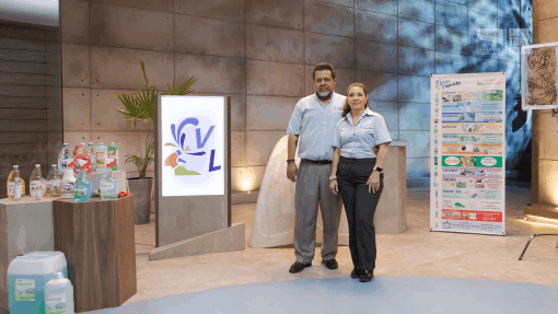 Presentación de Vida Líquida dentro de Shark Tank México